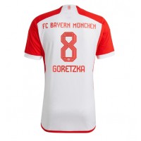 Dres Bayern Munich Leon Goretzka #8 Domáci 2023-24 Krátky Rukáv